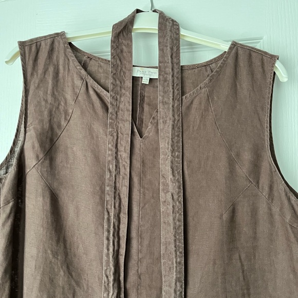 Summer linen dress - Picture 3 of 3